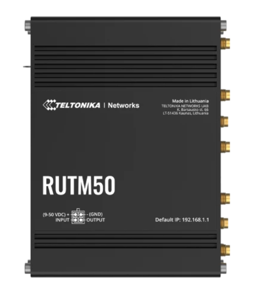 Teltonika RUTM50 - 5G router, w/CAT19 LTE