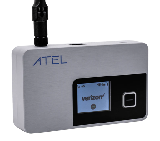 [V810A] ATEL Axis V810A - Base LTE Router - new extended 2500 mAh battery, antenna, LCD screen