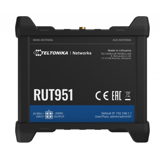 [RUT951] Teltonika RUT951 - LTE Cat 4 Router